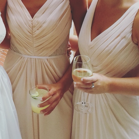 Monique Lhuillier blush gown - Picture 7 of 7